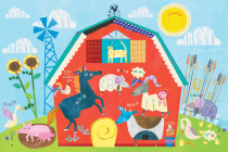 On the Farm Kids' Floor Puzzle By Peter Pauper Press Inc (Created by) Cover Image